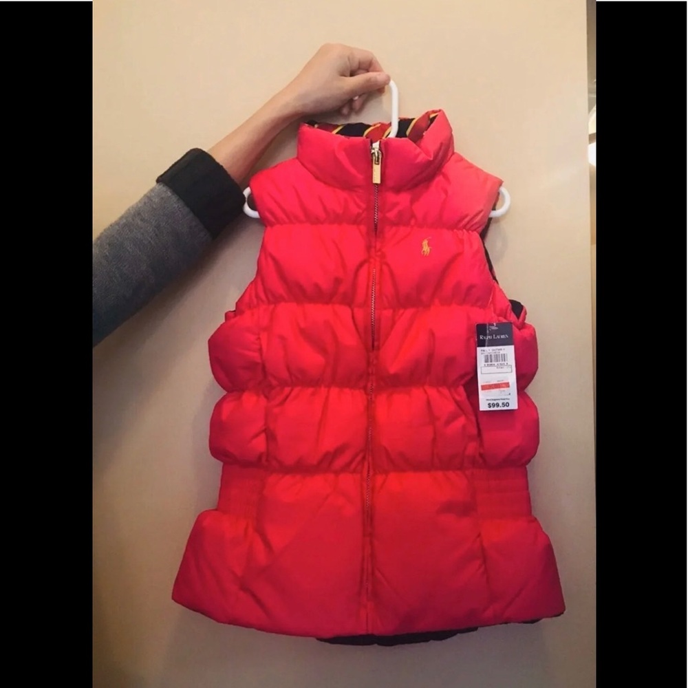 NWT Polo Ralph Lauren Reversible Puffer Jacket